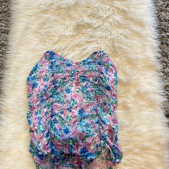 Multicolor Floral Print Cami Top - Picture 1 of 1